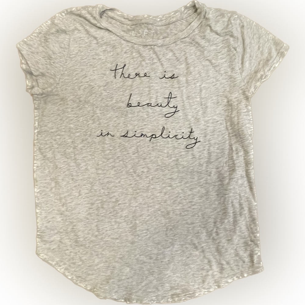 Loft Vintage Soft “There is beauty in simplicity” - Small